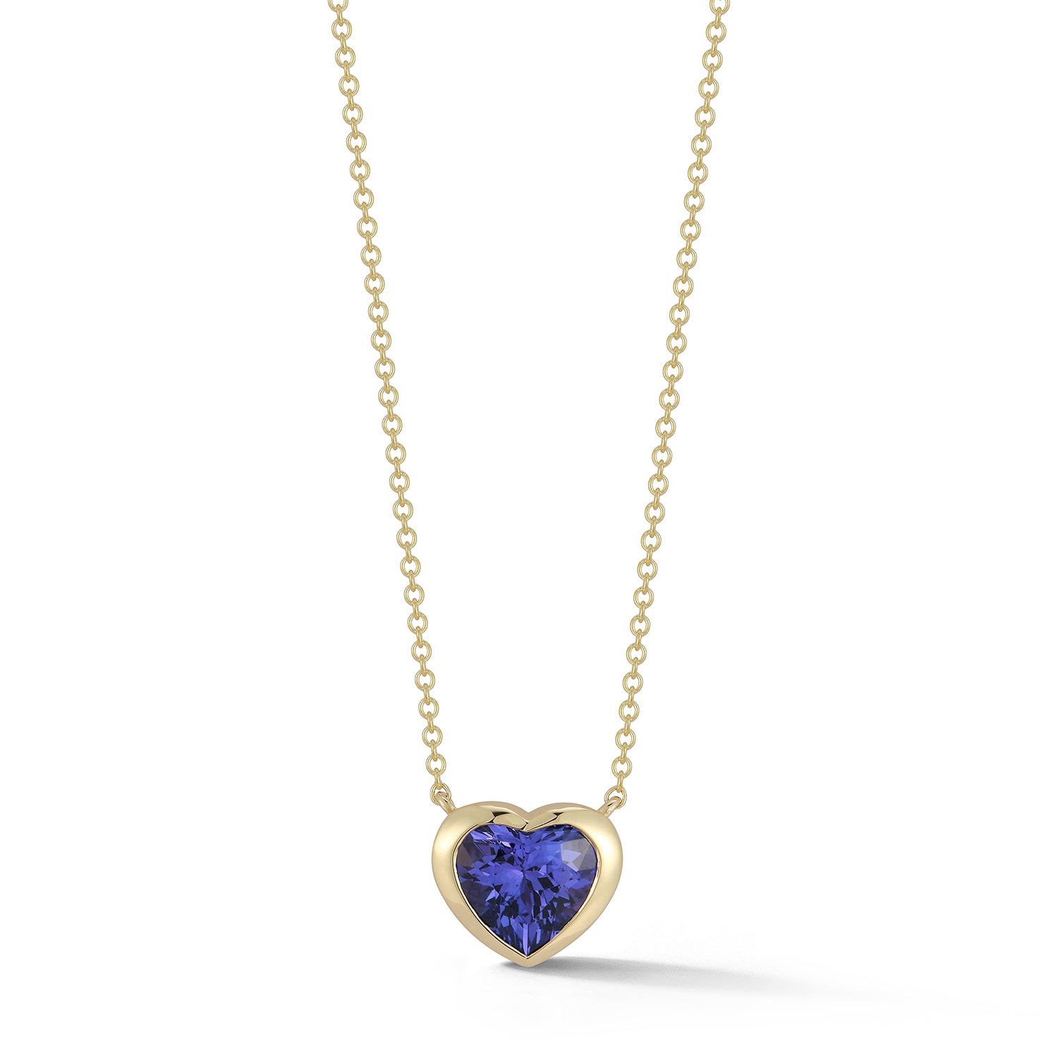 Tanzanite Heart Pendant – The Vault Nantucket