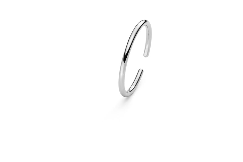 Flix Flex Bangle - White Gold