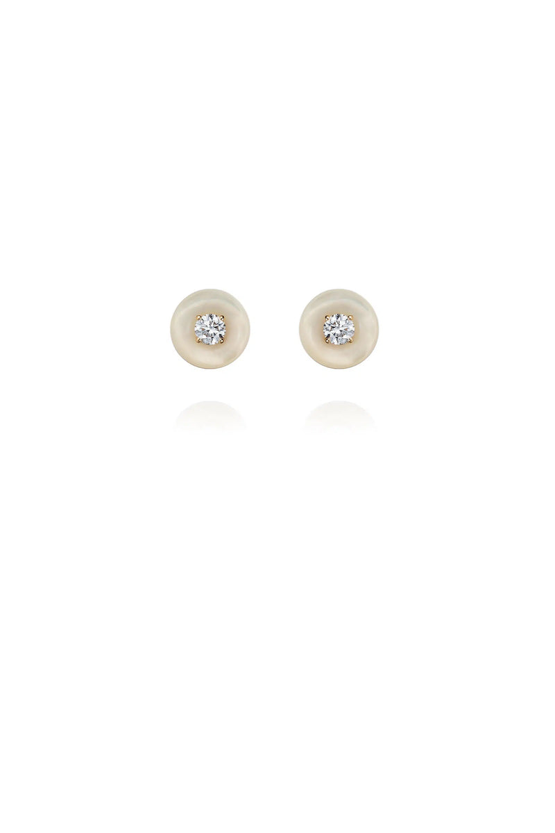 Large Orbit Studs - Mother of Pearl