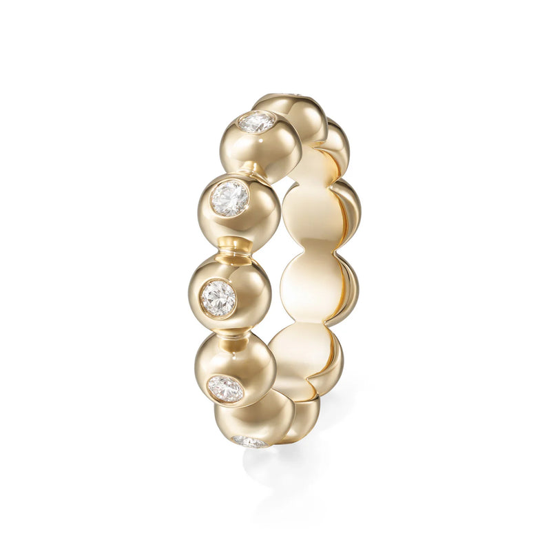 Audrey Eternity Band with Diamonds