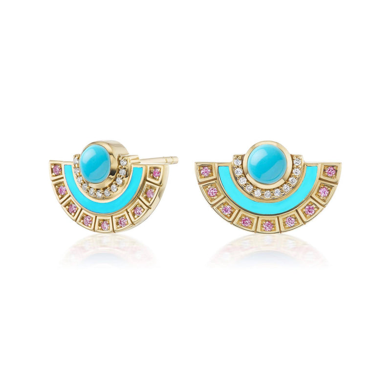 Turquoise Alba Studs