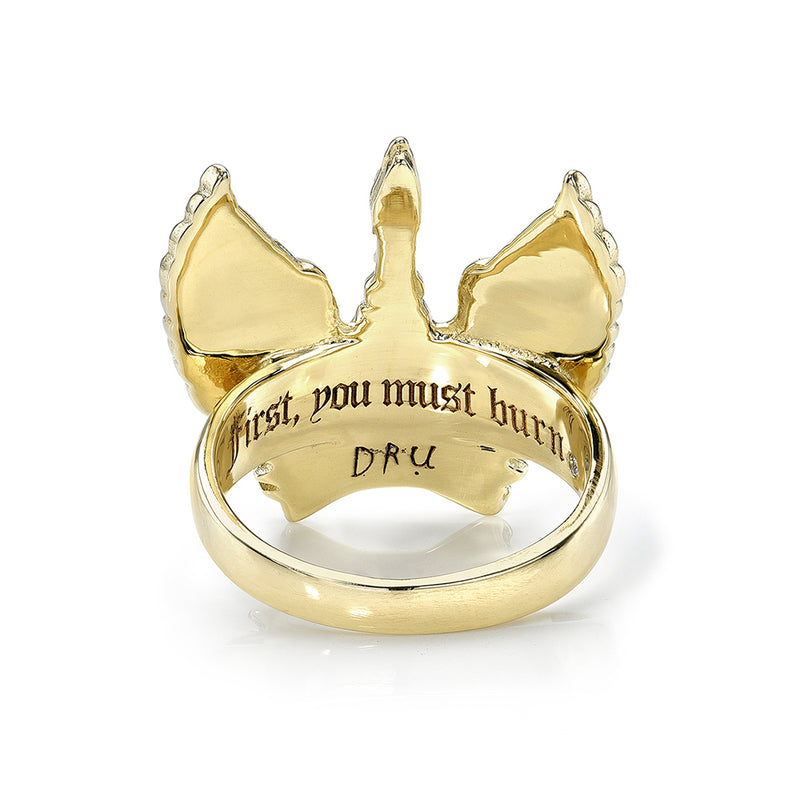 Diamond Baby Phoenix Ring