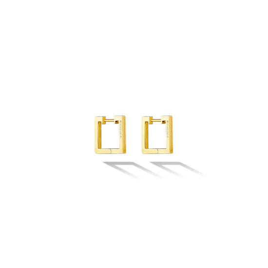 Foundation Small Square Hoop Earrings