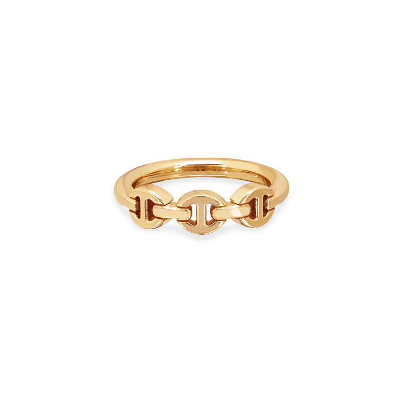 Makers Dame Ring in Yellow Gold