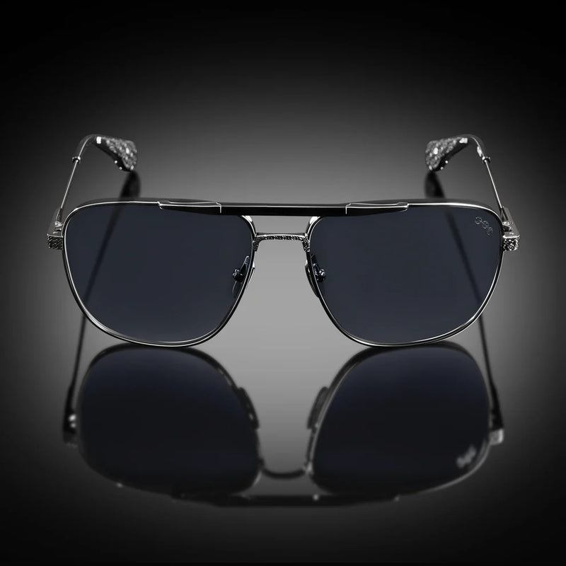 Model XI Sunglasses x Gun Metal/Black Frame