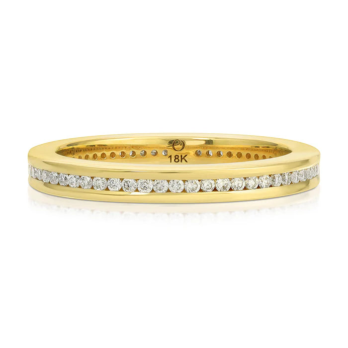 Ivy Eternity Ring - Micro Diamond