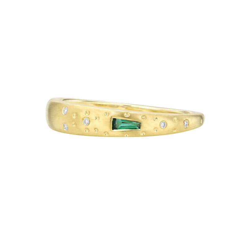 Emerald Stacking Ring