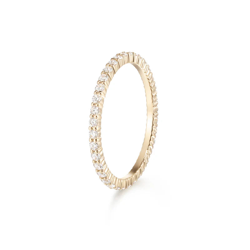 Sadie Eternity Band 1.5mm Yellow Gold