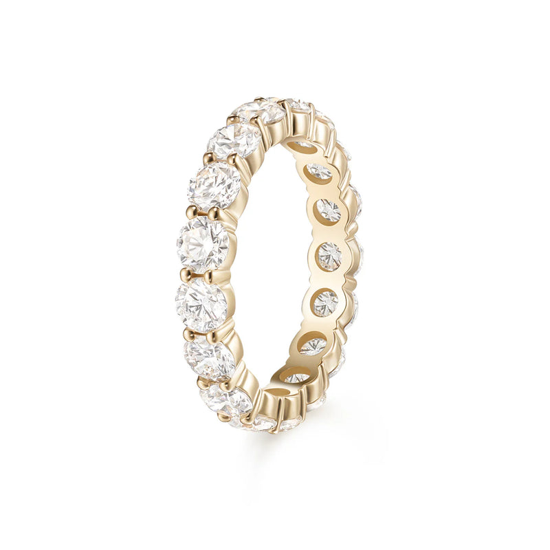 Sadie Eternity Band 3MM Yellow Gold