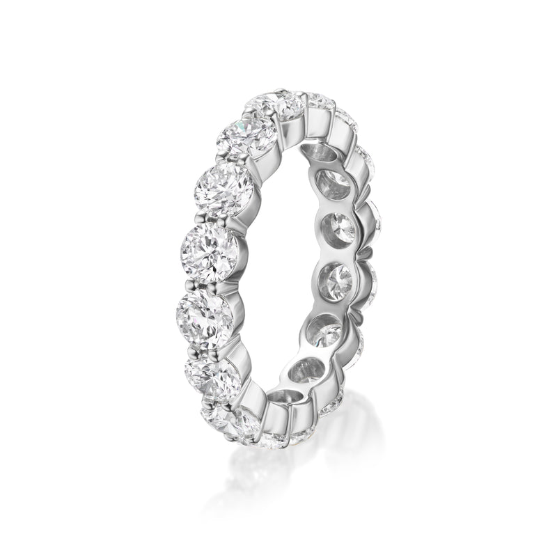 Sadie Eternity Band 4mm White Gold