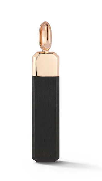 Carrington Ebony Small Tablet Pendant