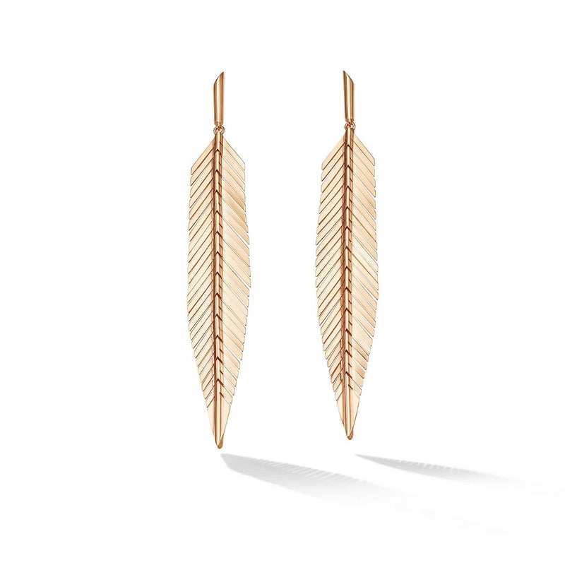 Medium Feather Earrings