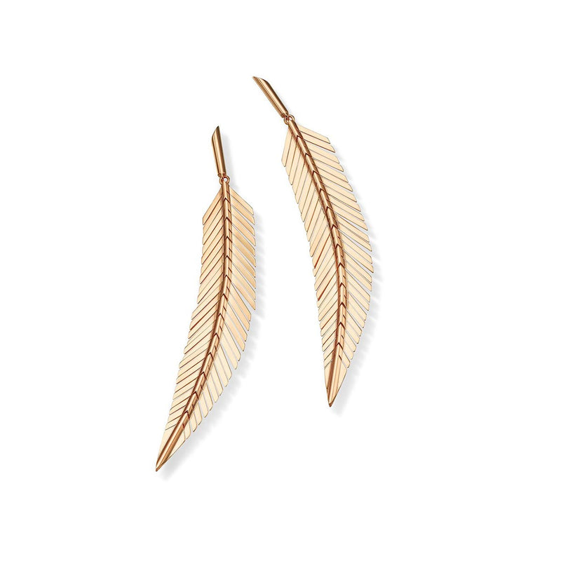 Medium Feather Earrings