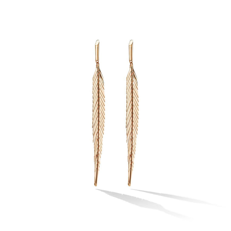 Medium Feather Earrings