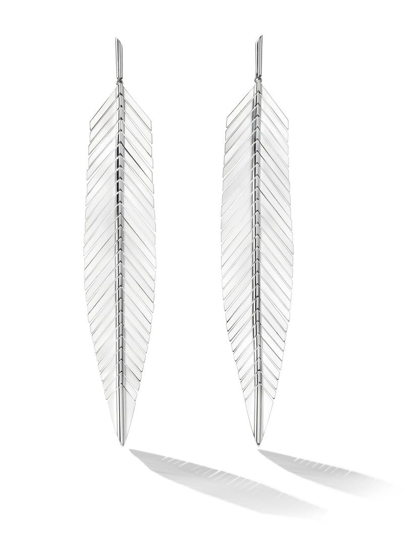 Large Feather Earrings