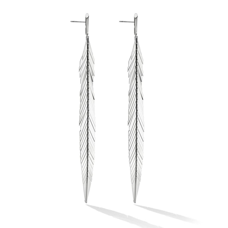 Large Feather Earrings