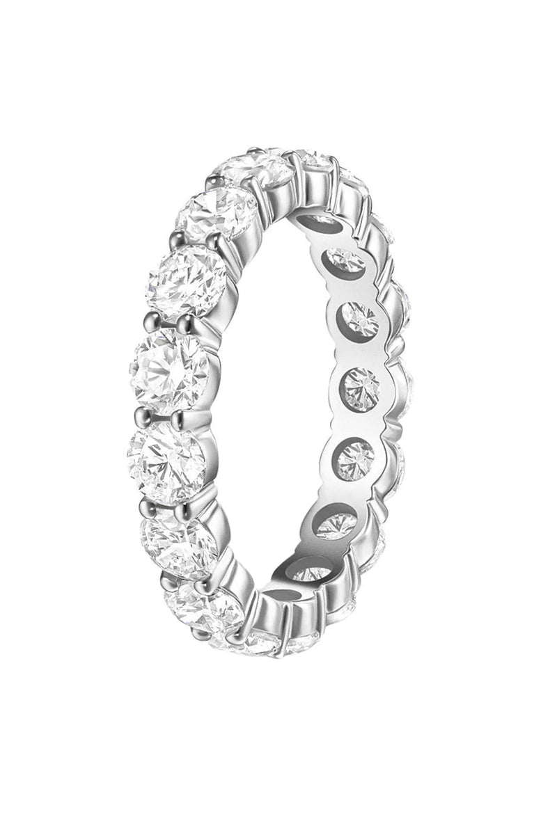 Sadie Eternity Band 3.5mm White Gold